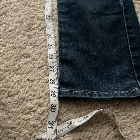 EUC Arizona Jeans Medium Wash skinny Jeans Stretch Juniors Size 11 - Picture 12 of 14